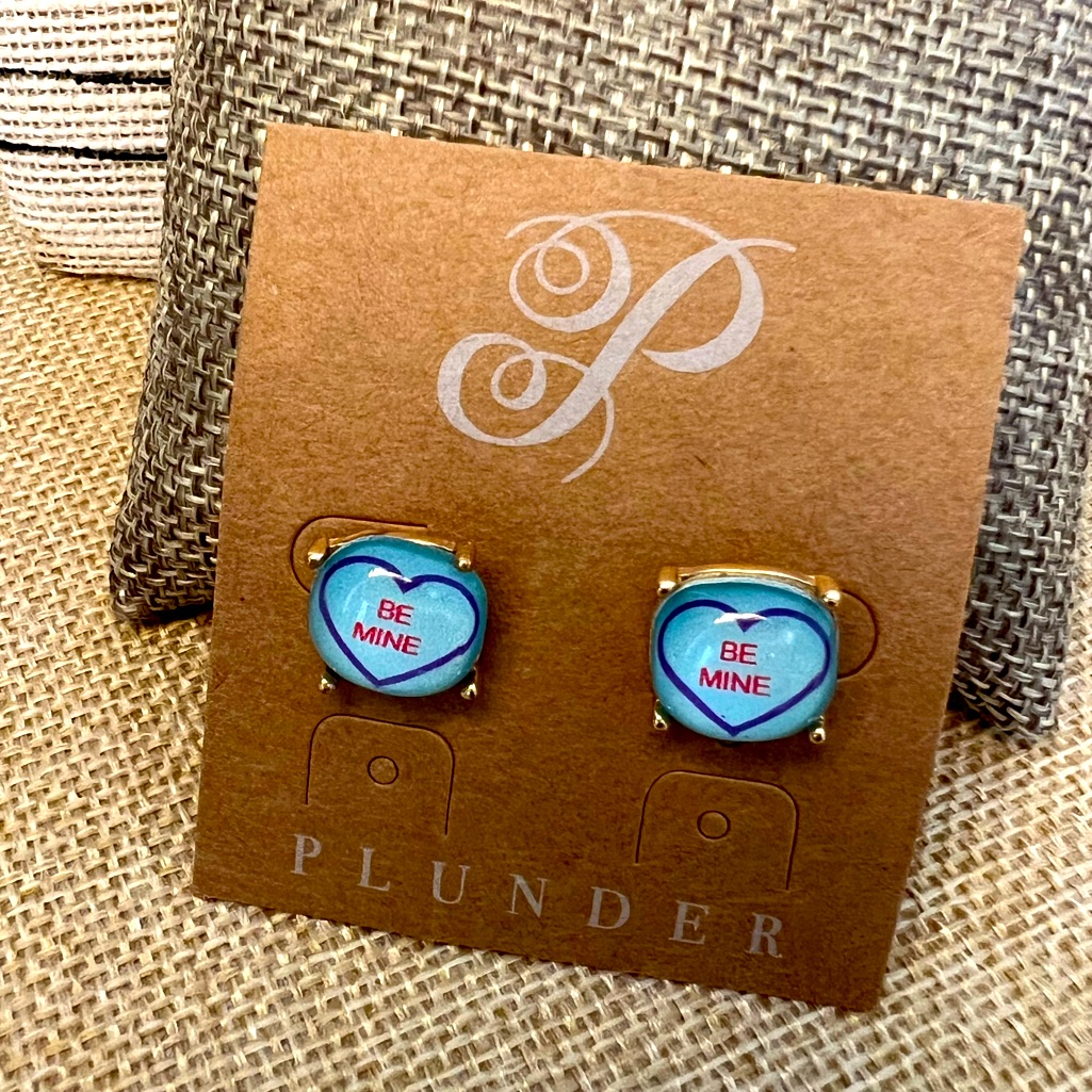 Plunder Alondra Be Mine Earrings Limited Edition Nib 8$